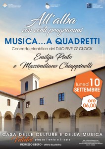 10 SETTEMBRE CHIOSTRO IN MUSICA 2018 - bis