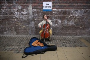 London Street Musician (immagine via bbc.co.uk)