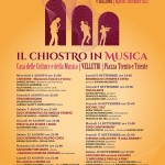 locandina CHIOSTRO IN MUSICA - 2021