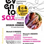 eventosax 2018 - volantino retro